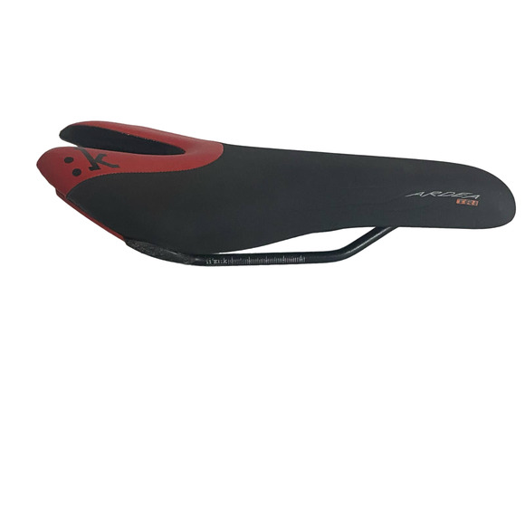 Fi'zi:k Ardea Tri Road Bike Saddle Seat Black/Red - Picture 3 of 7
